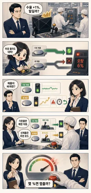 수율 +1%, 맡길까?
